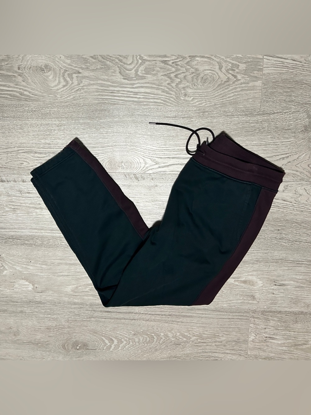 Reigning Champ Men’s Dark Green/Maroon Track Pants